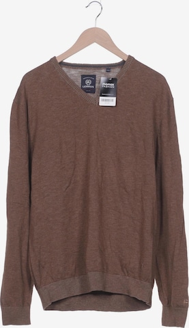 LERROS Sweater & Cardigan in XXXL in Brown: front