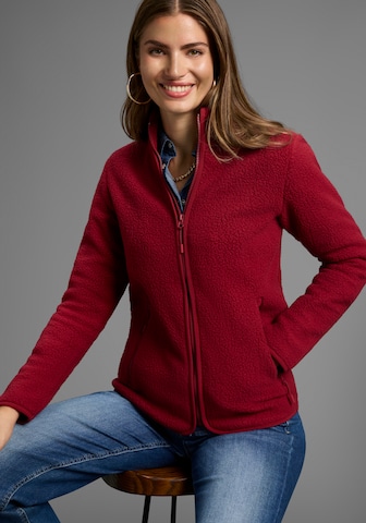 POLARINO Fleece Jacket in Red
