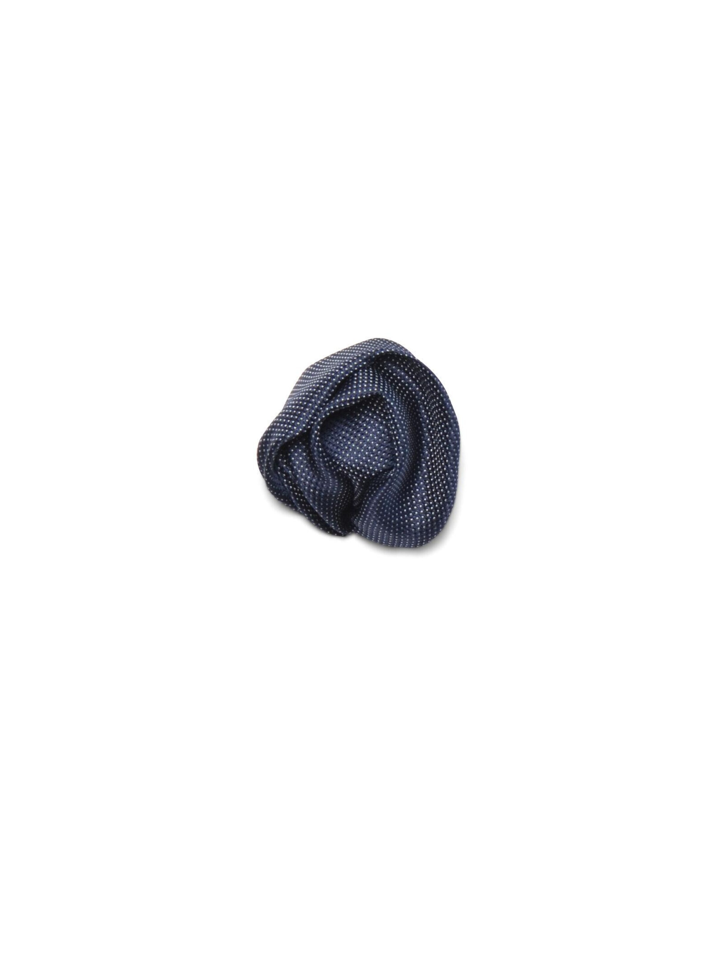 Real Guys Pocket Square in Blue: front