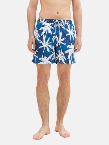 Shorts de bain TOM TAILOR DENIM en bleu : devant