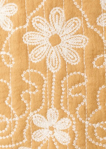 MANGO KIDS Vest 'Flowy' in Brown