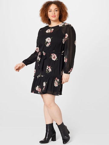 Robe ABOUT YOU Curvy en noir : devant