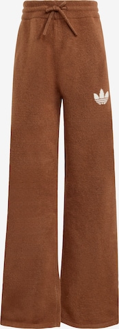 Pantalon 'Athletic Dept' ADIDAS ORIGINALS en marron : devant