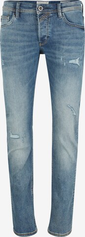 TOM TAILOR DENIM - Calças de ganga 'Piers' em azul: frente