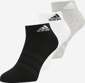 Chaussettes de sport 'Thin And Light  ' ADIDAS SPORTSWEAR en gris : devant