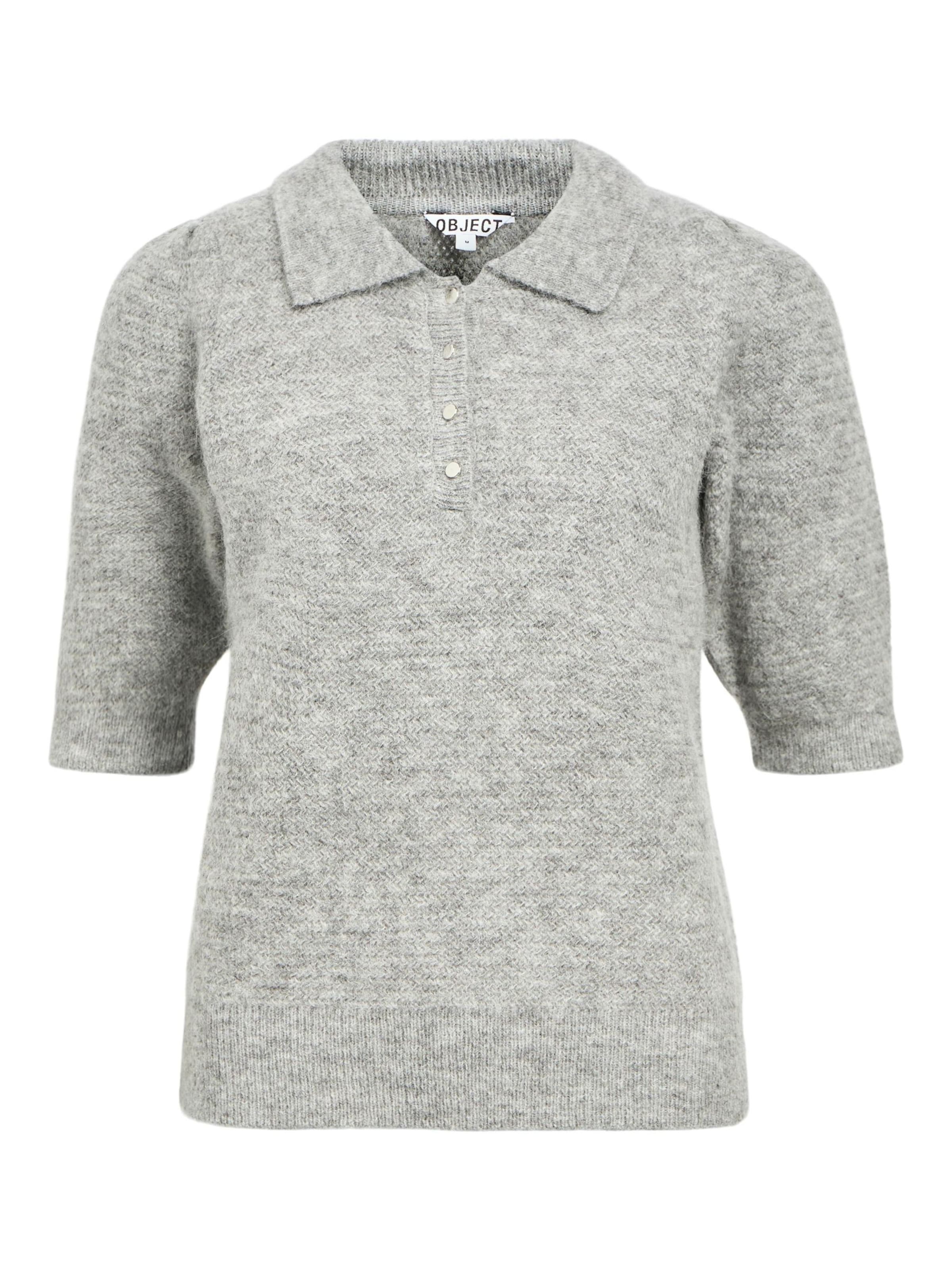 OBJECT - Camiseta en gris: frente