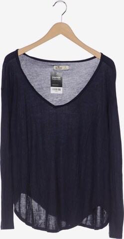 HOLLISTER Langarmshirt S in Blau: predná strana