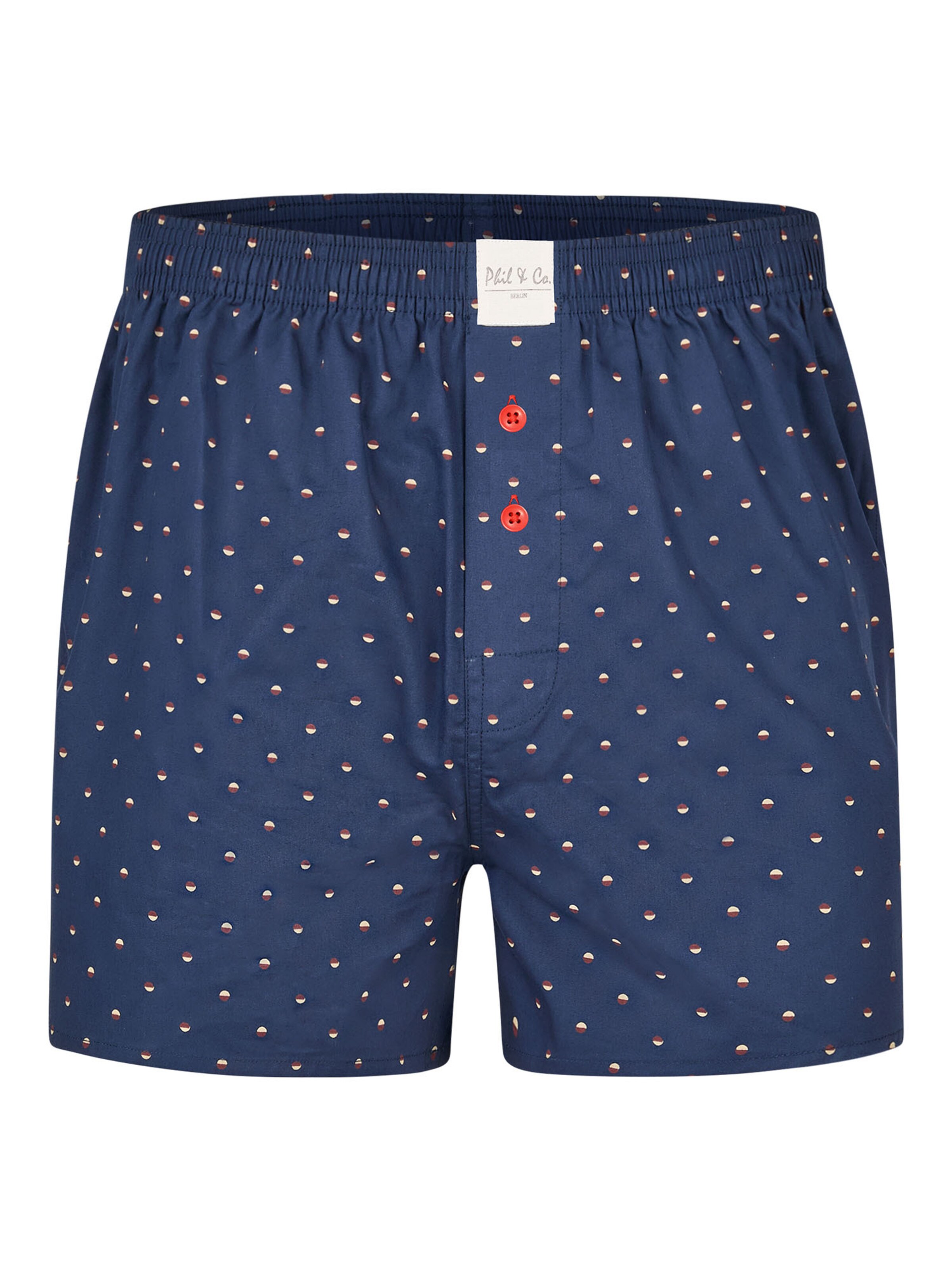 Phil & Co. Berlin Boxershorts ' Classics ' in Gemengde kleuren