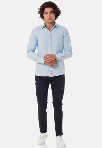 Redbridge Regular fit Business Shirt 'Milo' in Blue