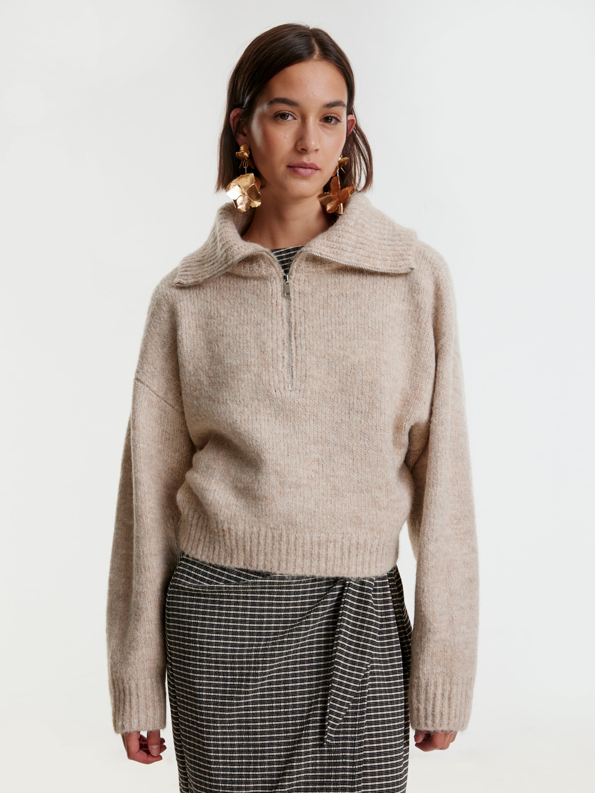 EDITED Producten Trui 'Zadie' Camel