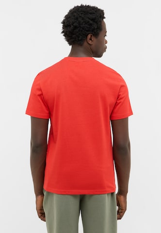 MUSTANG T-Shirt 'Austin' in Rot
