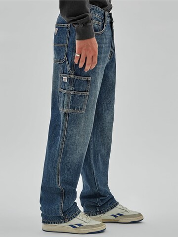GUESS Loosefit Jeans 'Carpenter' in Blau