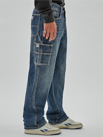 GUESS Loosefit Jeans 'Carpenter' in Blau