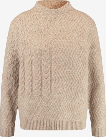 GERRY WEBER Sweater in Beige: front