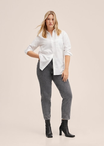 MANGO Regular Jeans 'Mom80' in Grau