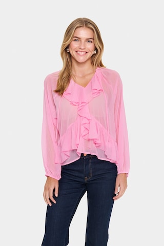 SAINT TROPEZ Halenka – pink: přední strana