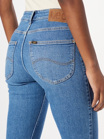 Lee Slimfit Jeans 'Elly' in Blauw