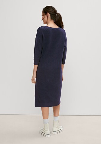 comma casual identity Knitted dress in Blue