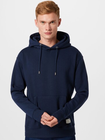 Sweat-shirt 'Mason' !Solid en bleu : devant