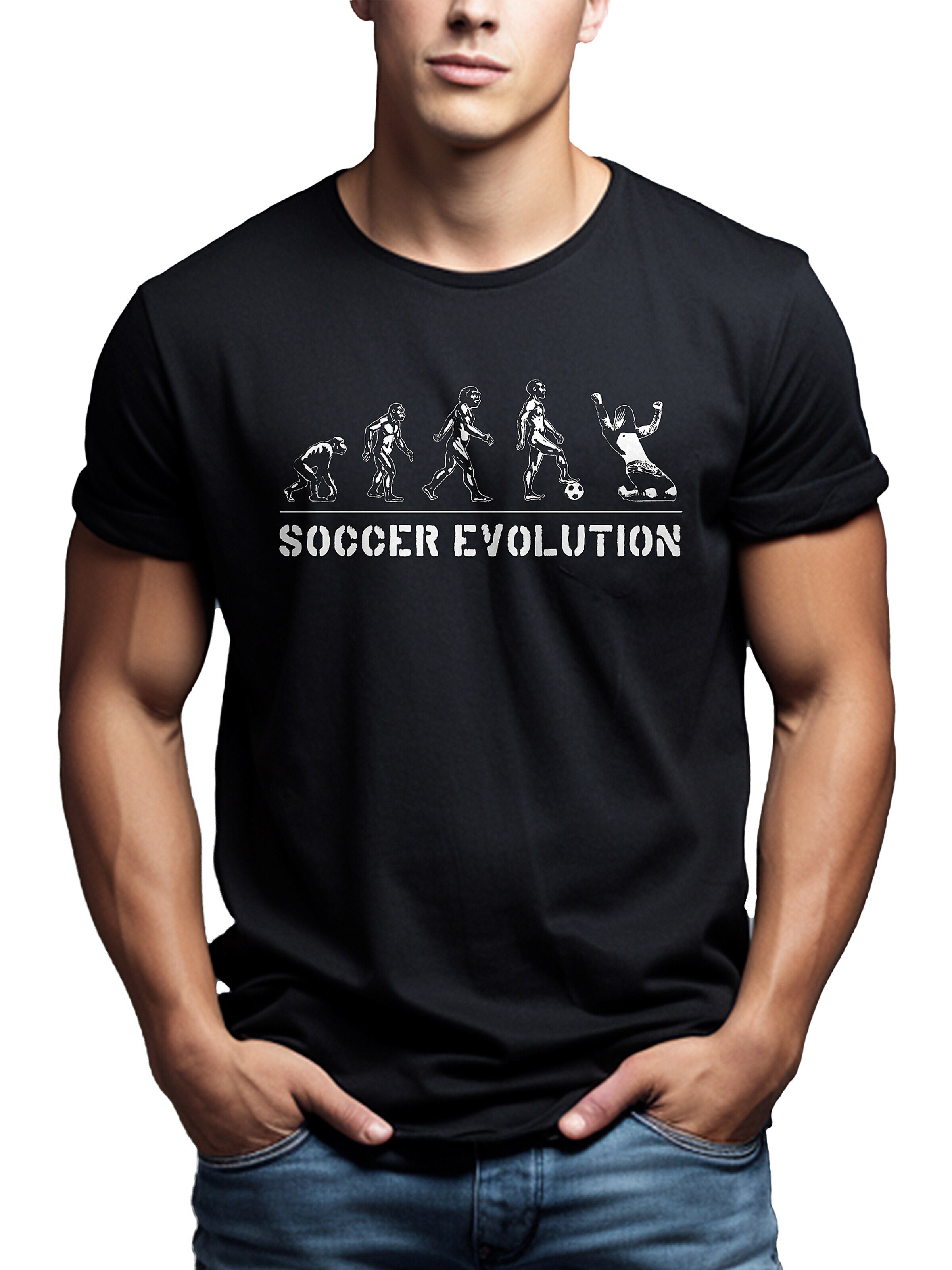 MAKAYA Shirt 'Soccer' in Black