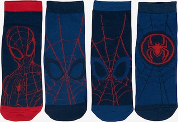 SPIDERMAN Socks 'Marvel' in Blue: front