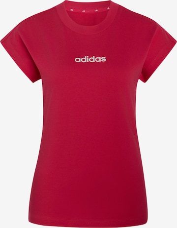 Tricou funcțional de la ADIDAS SPORTSWEAR pe roz: față