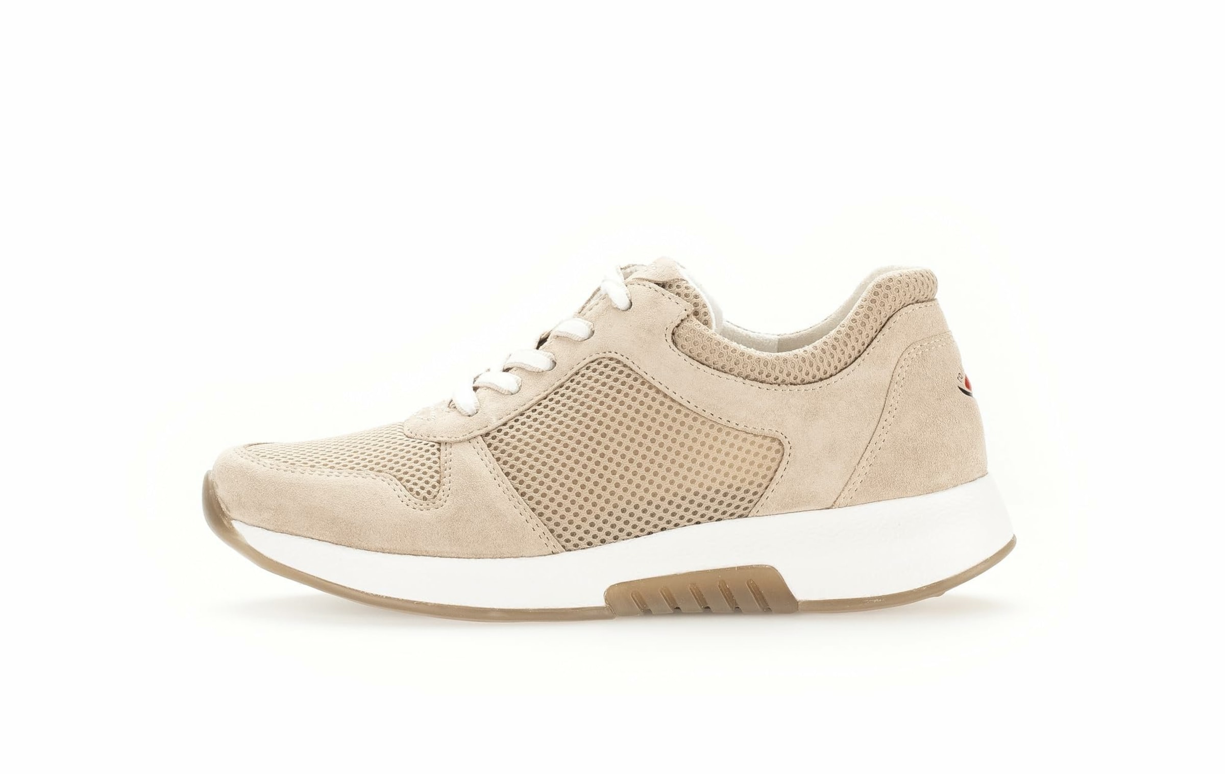 GABOR Sportieve veterschoen in Beige