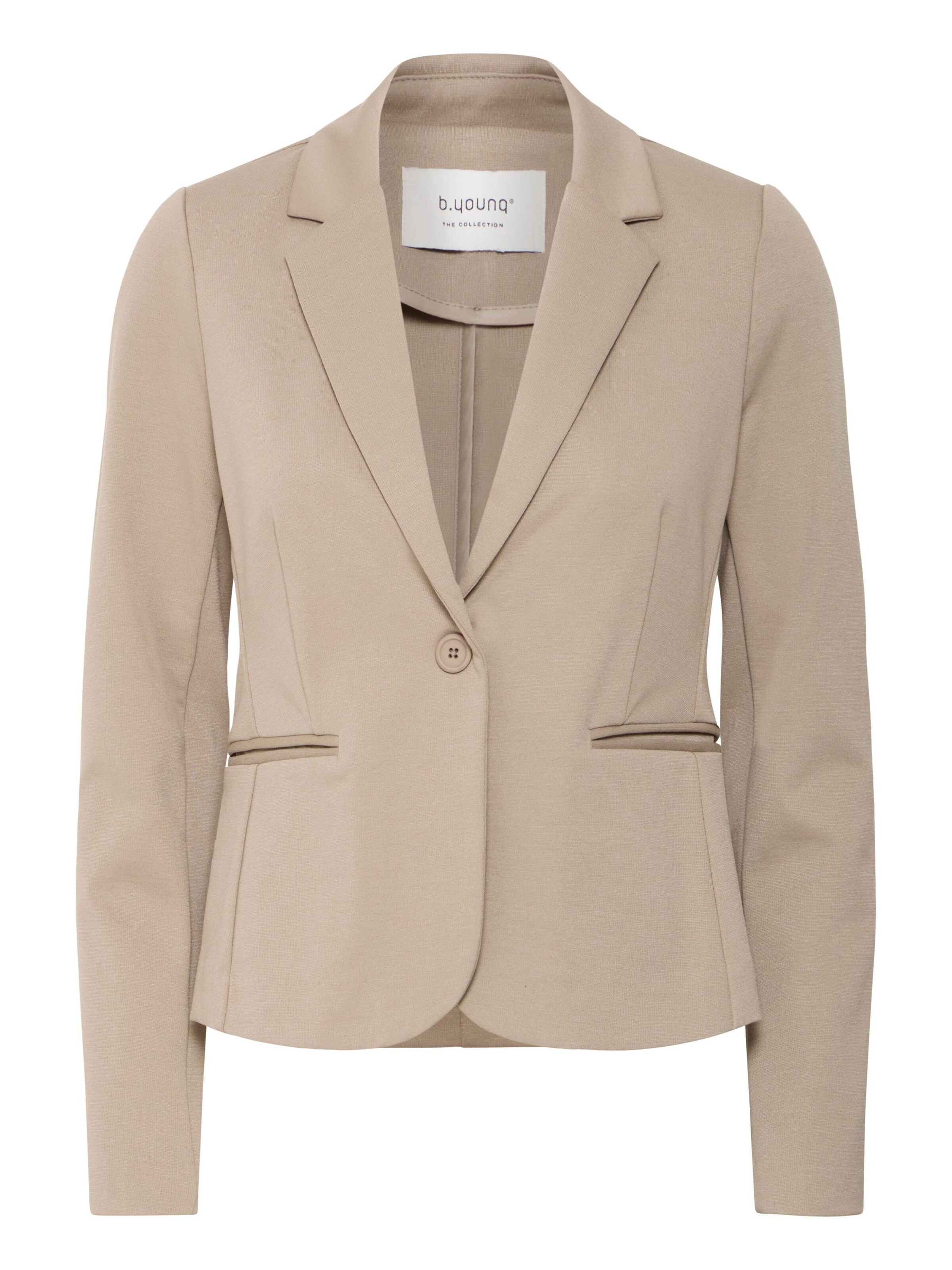 Blazer 'Rizetta' b.young en beige : devant