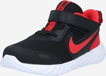 NIKE Athletic Shoes 'Revolution 5' in Black: front