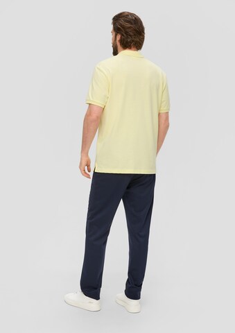 T-Shirt s.Oliver BLACK LABEL en jaune : derrière