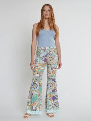 Bootcut Pantalon ' Kisby ' Ana Alcazar en mélange de couleurs