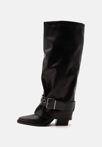 Madden Girl Cowboystiefel in Schwarz: Vorderseite