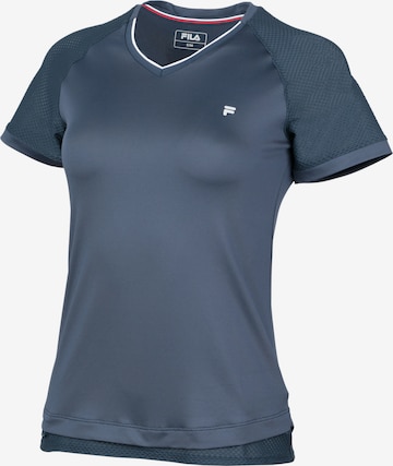 FILA Performance Shirt in Blue: front