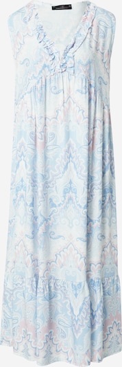 Zwillingsherz Dress 'Franzi' in Light blue / Dusky pink / White, Item view