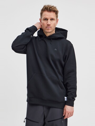 North Bend - Sweatshirt de desporto 'Tamino' em preto: frente