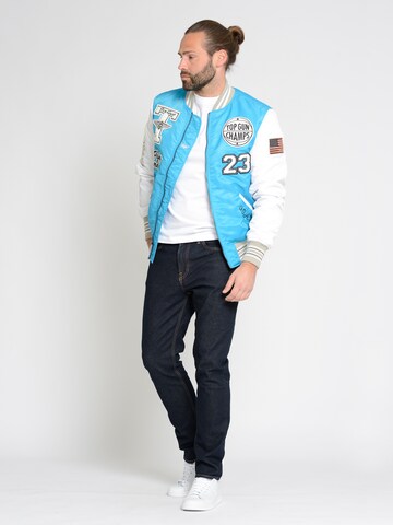 TOP GUN Jacke in Blau