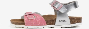 Bayton Sandal 'Pegase' in Pink: front