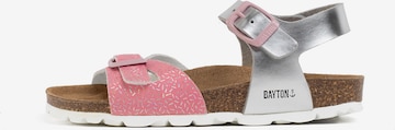 Bayton Sandal 'Pegase' in Pink: front