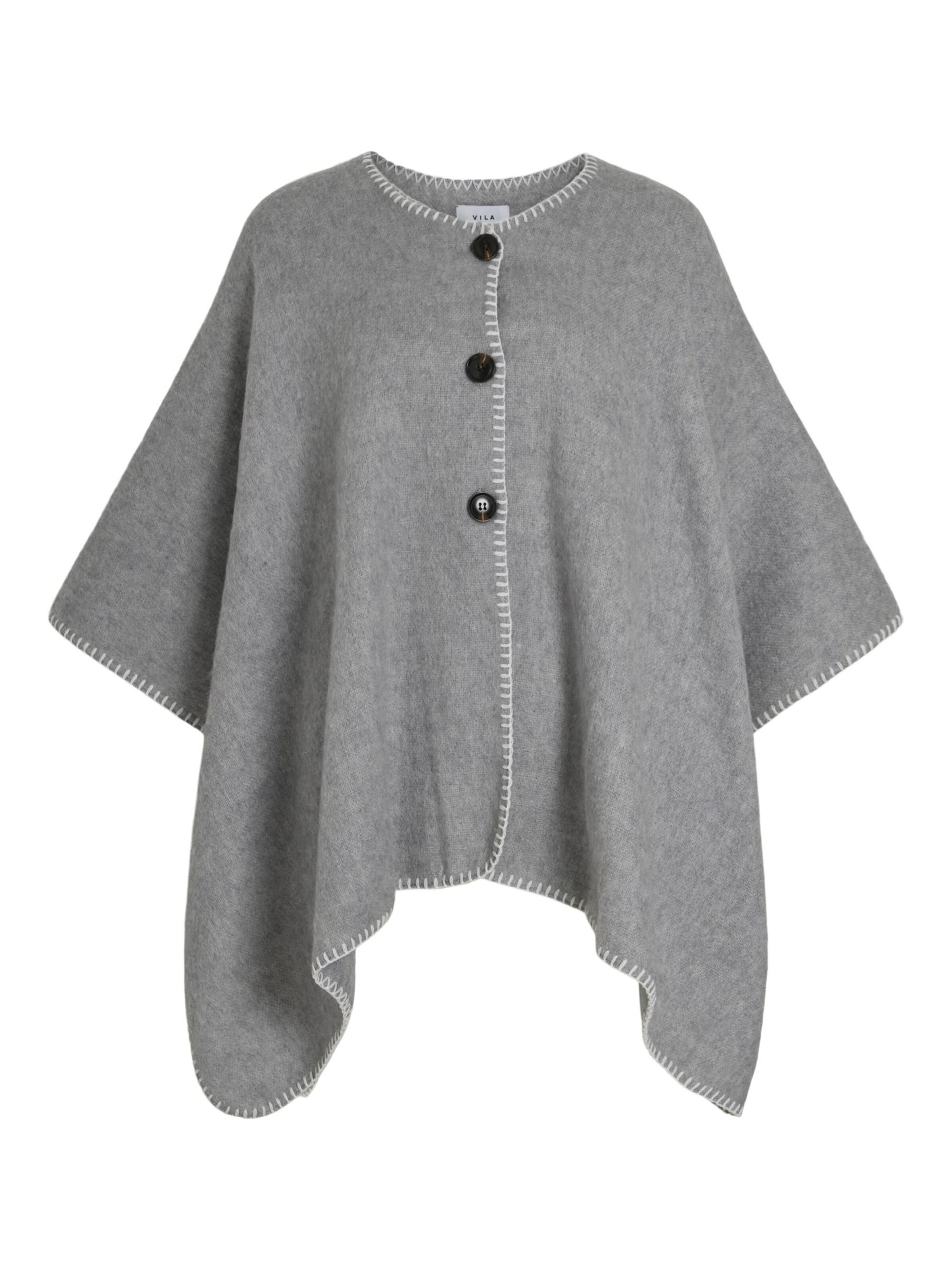 Mantellina di VILA in grigio: frontale