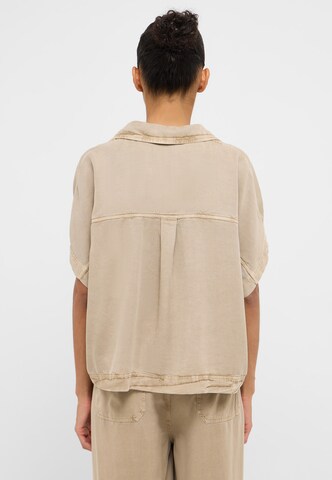MUSTANG Bluse 'Style Ruby' in Beige