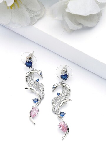 AVANT-GARDE PARIS - Pendientes 'Wandama' en plata: frente