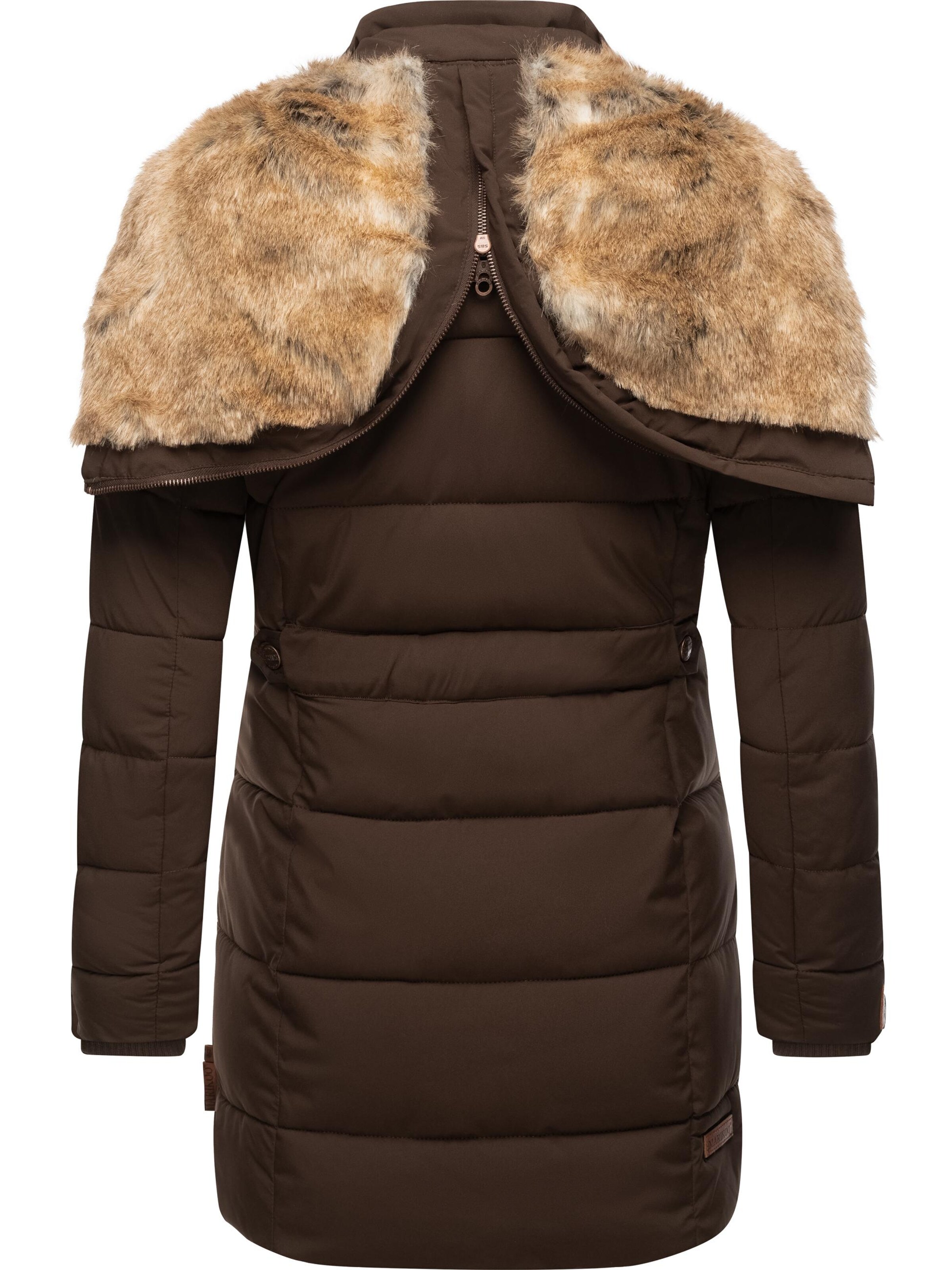 MARIKOO Winter coat in Brown