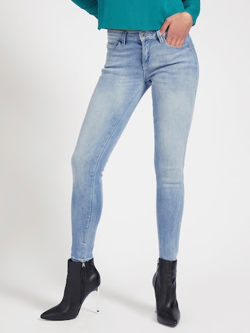 GUESS Jeans 'Curve X' in Blauw: voorkant