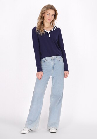 DreiMaster Maritim Свитер 'Classic Look' в Синий
