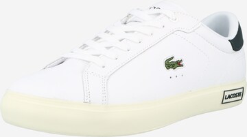 LACOSTE Sneaker 'Powercourt' in Weiß: predná strana