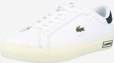 LACOSTE Sneaker 'Powercourt' in dunkelgrün / weiß, Produktansicht