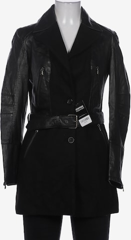 Serge Pariente Mantel S in Schwarz: Vorderseite