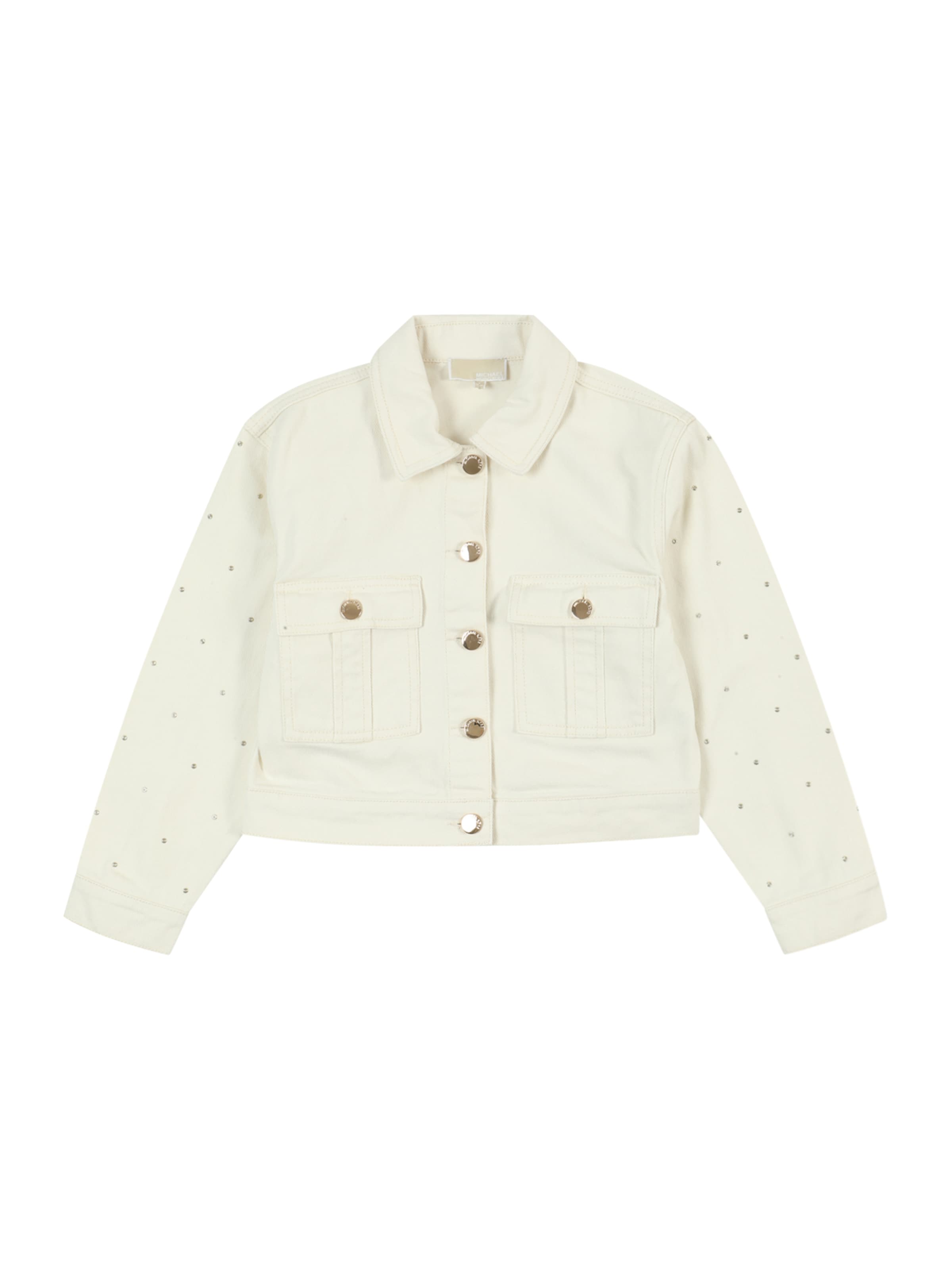 bēšs Michael Kors Kids Starpsezonu jaka: no priekšpuses