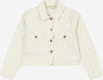 Michael Kors Kids Демисезонная куртка в Бежевый: спереди