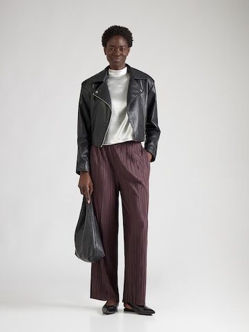 Samsøe Samsøe Loose fit Pants 'UMA' in Brown